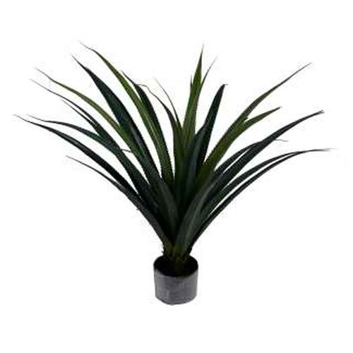Planta artificial con maceta