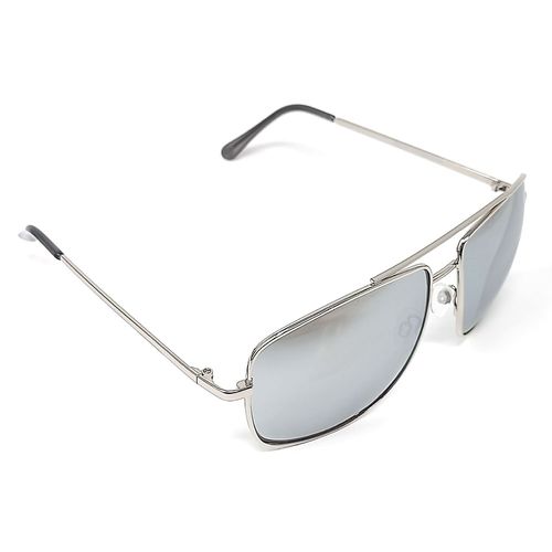 Lente de sol Panama Jack color plateado para mujer