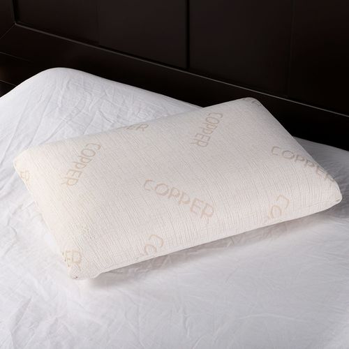 Almohada viscoelástica firme cobre