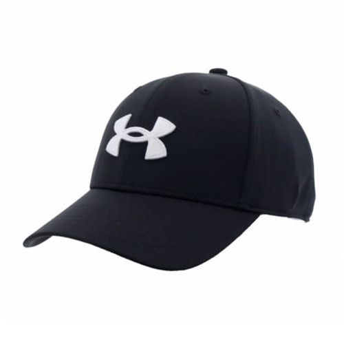 Gorra deportiva Under Armour negra con blanco