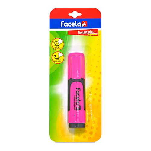 Resaltador rosado