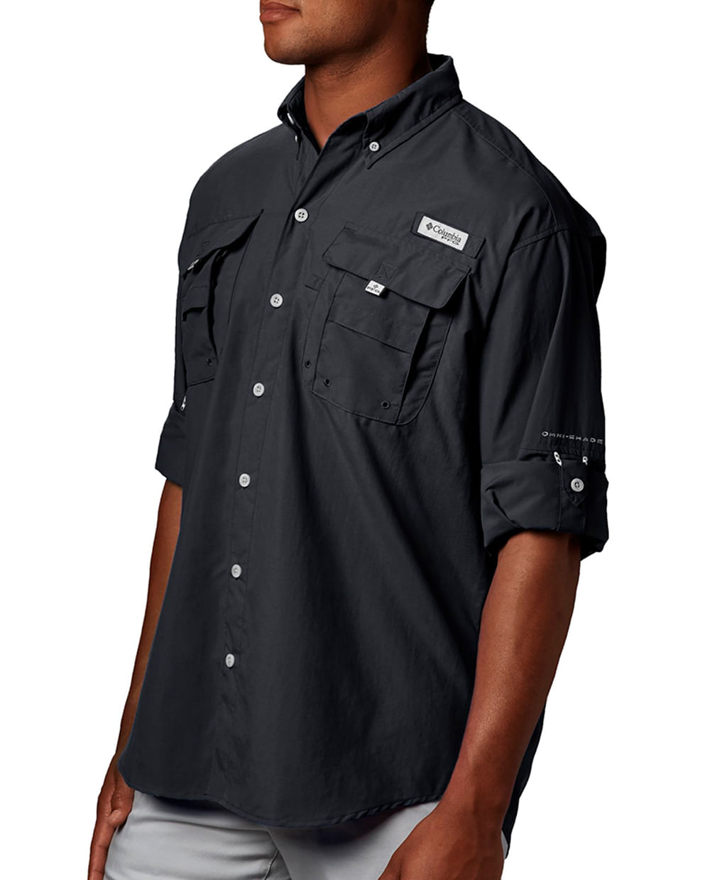 Camisa PFG Bahama™ negra para hombre