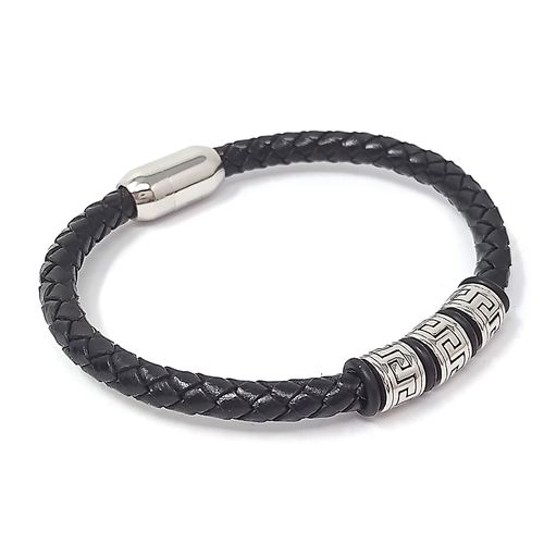 Pulsera combinada para hombre en caja