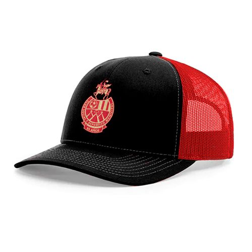 Gorra Real Madrid Melange Woman rojo