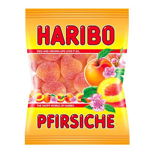 Haribo Peaches Gummi de melocotones 80gr