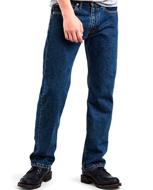 Levi's Jeans 505 regular fit azul denim para hombre
