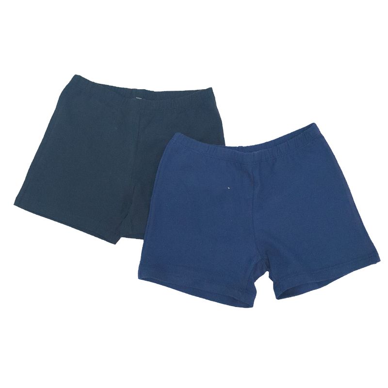 Set-de-2-shorts-multicolor-solido-para-niña