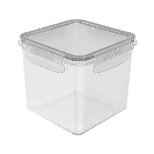 Hermético cuadrado de plástico 1500 ml