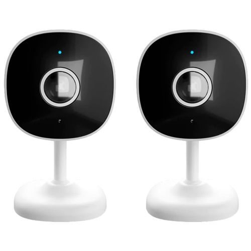 Cámara fija interior 2k sensor de movimiento y visión nocturna - 2pack