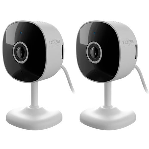 Cámara fija interior 2k sensor de movimiento y visión nocturna - 2pack