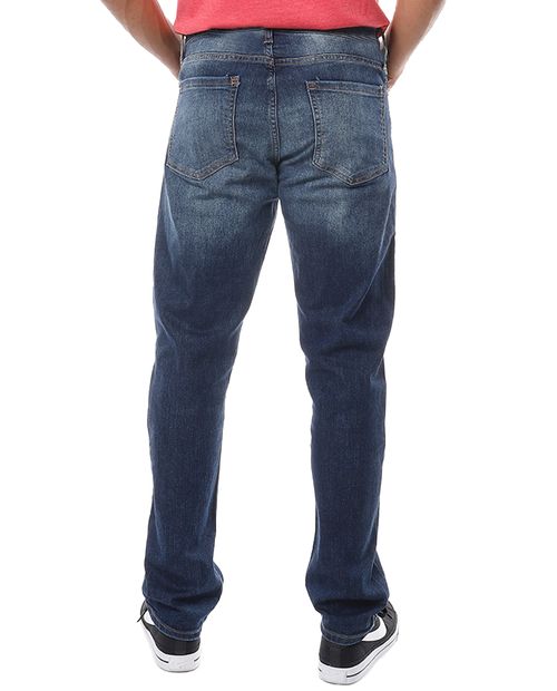 Jeans skinny azul oscuro para hombre