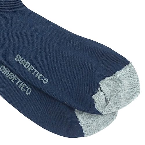 Calcetines de vestir navy sólido para hombre