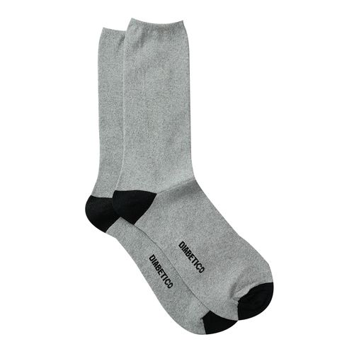Par de calcetines para diabéticos Unexpected gris para hombre