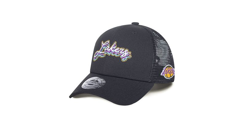 Gorra deportiva NBA Lakers negra