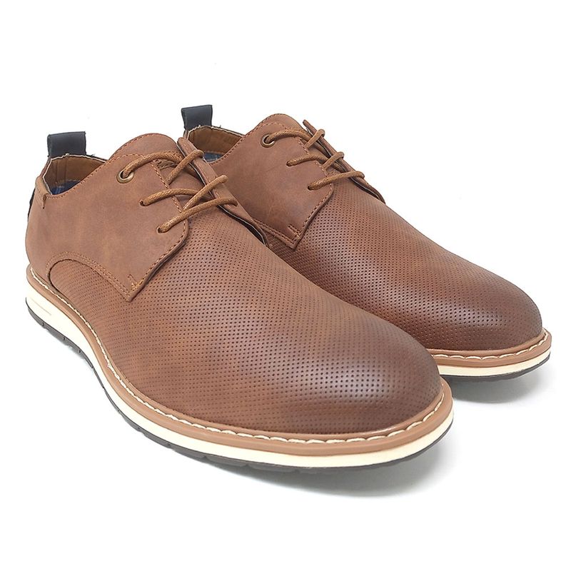 Zapatos casuales cafe para hombre sale