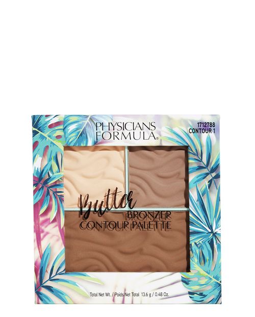 Paleta de contorno de bronceador de mantequilla
