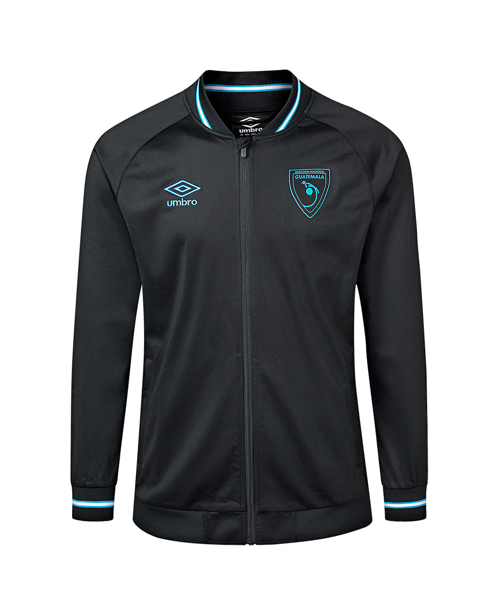 Chaqueta deportiva negra Umbro Guatemala La Sele 23-24 - Siman