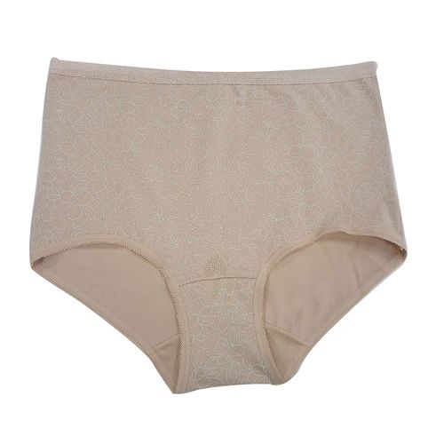 Cubrepañal beige para mujer