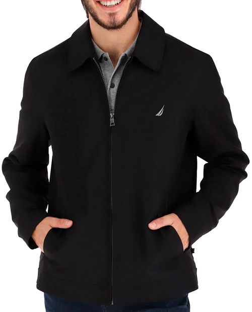 Nautica Jacket liviano negra de hombre