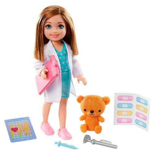 Barbie Mundo de Chelsea Muñeca con Profesiones