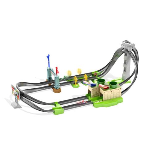 Hot Wheels Mario kart pista de circuito