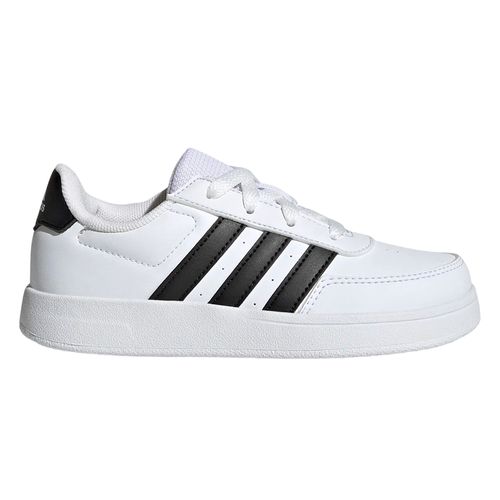 Zapato deportivo casual Adidas Breaknet 2.0 blanco para niño