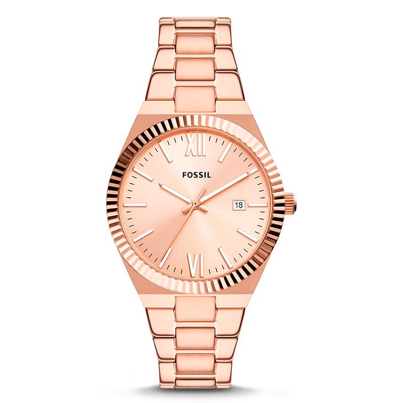 Reloj fossil dama oro rosa sale