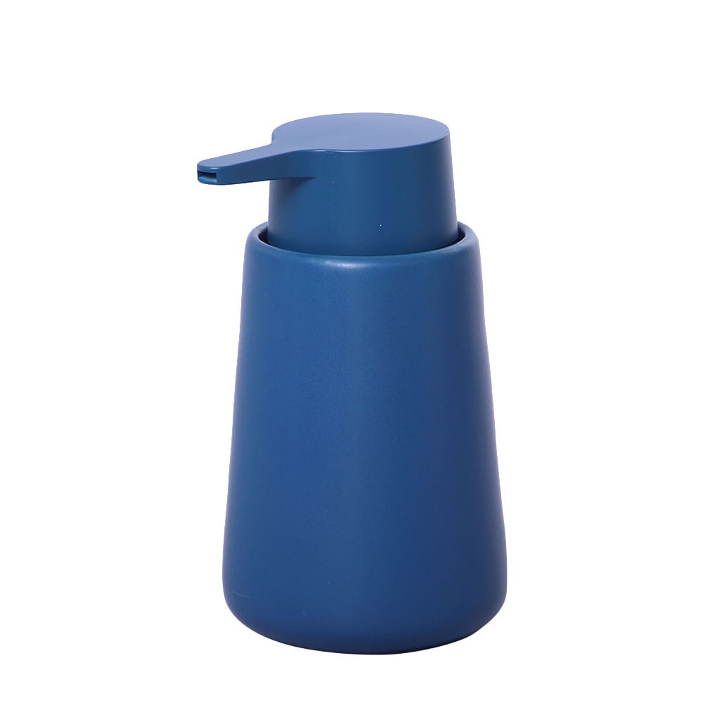 Dispensador de jabón FE, dispensador de loción de rombo de cerámica de 400  gr / 13.5 oz, dispensador de jabón para cocina, baño y baño
