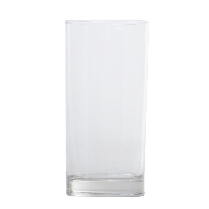 Set de 6 vasos de cristal 295 ml, modelo París, juego de vasos clásicos para  agua, bebidas, 8 x 9 cm, resistentes, ligeros, apto