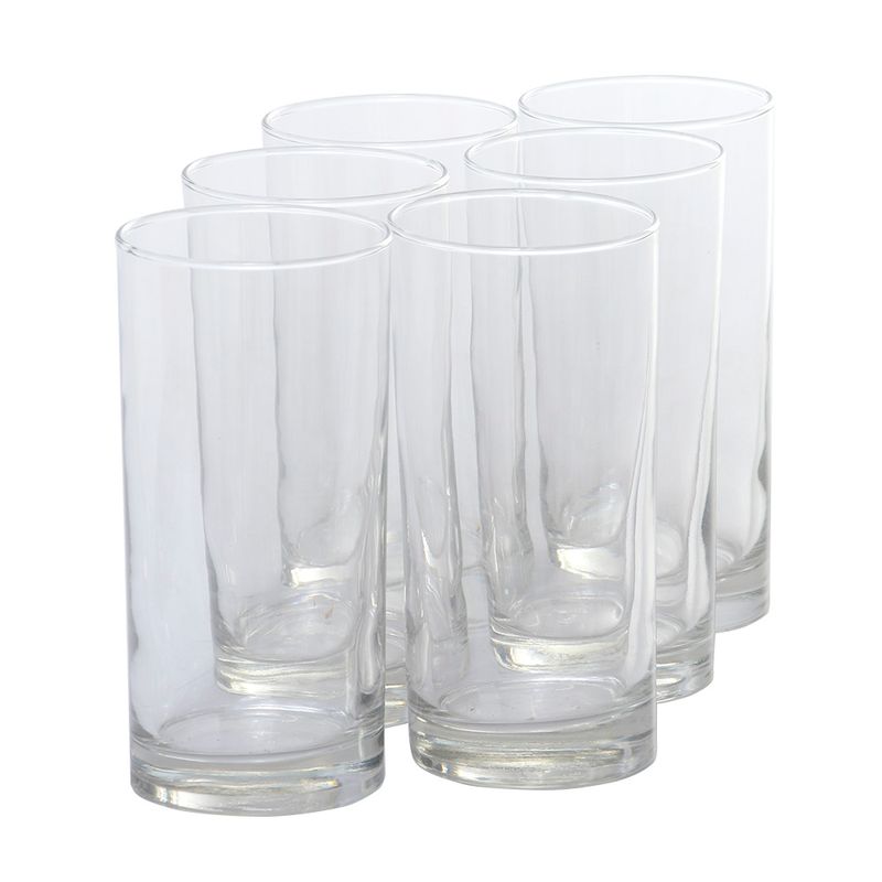 Set de vasos de vidrio 6 piezas 591 ml - Siman El Salvador