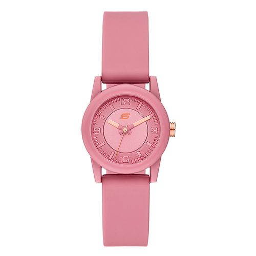 Reloj Skechers análogo plástico rosado mujer