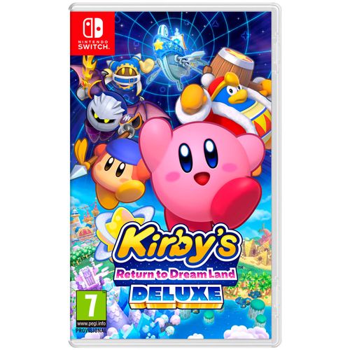 Juego Kirby regreso a la tierra de los sueños deluxe nintendo switch