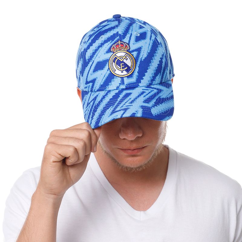 Gorra deportiva Real Madrid azul