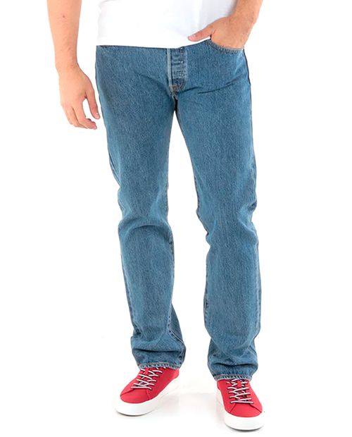 Jeans Levi's 501 azul original fit para hombre