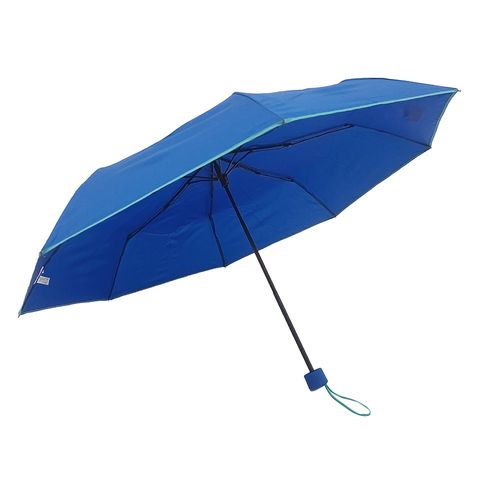 Sombrilla automática azul