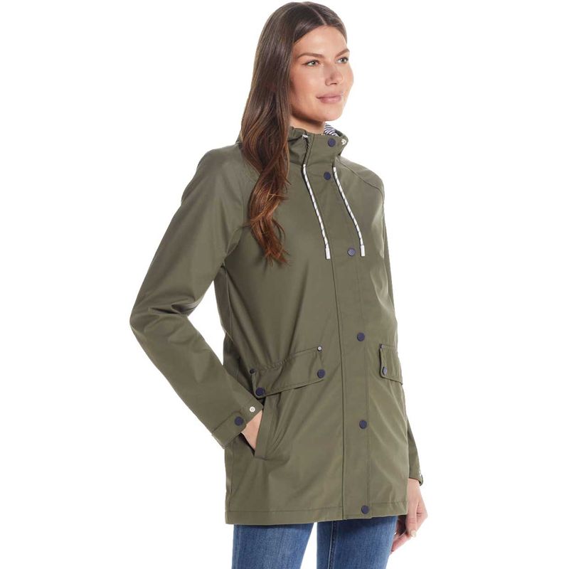  Smoneyful Chaqueta impermeable para mujer, chaqueta alpina de  longitud media, chaqueta de viaje casual de moda, chaqueta de lluvia con  cintura de aceptación, Verde militar : Ropa, Zapatos y Joyería