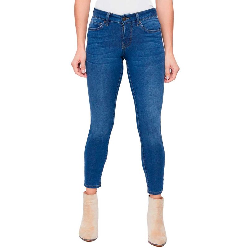 Jeans YMI skinny lavado medio de cintura media para dama