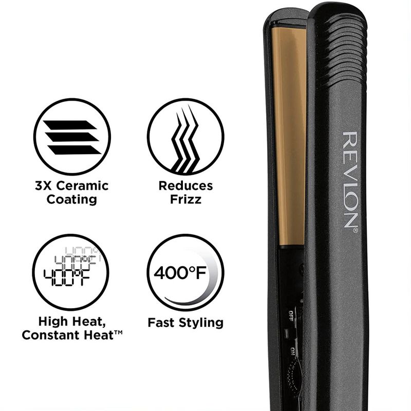 Plancha revlon perfect heat pulg straightener Siman El Salvador