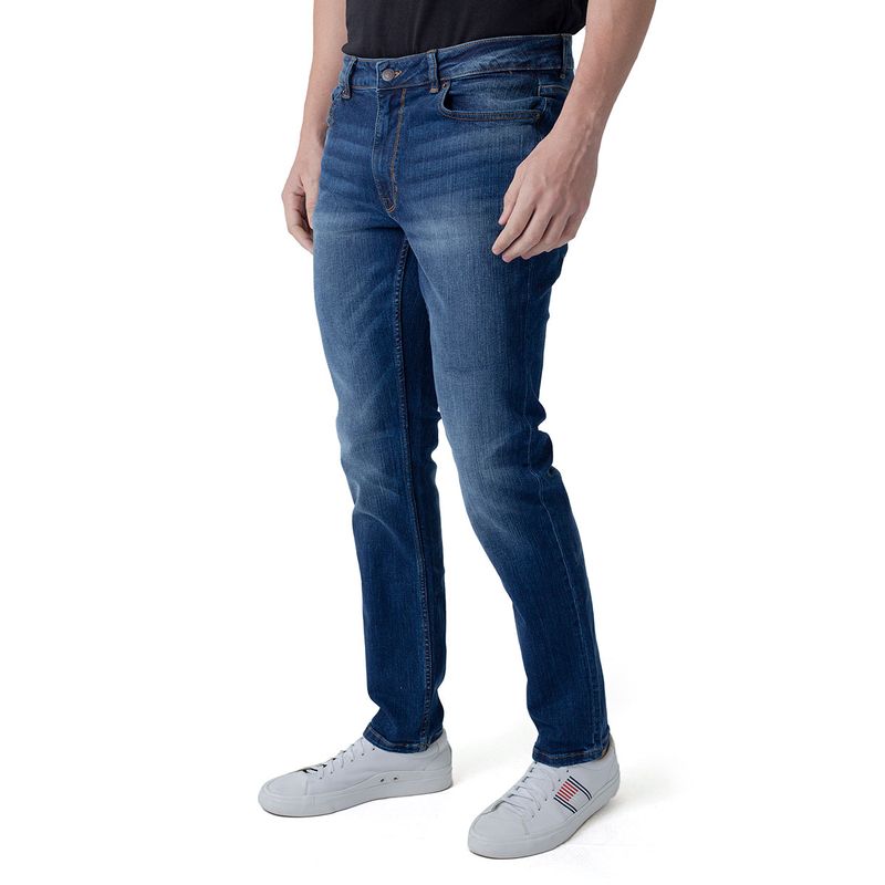 DKNY Jeans slim fit azul medio para hombre Siman Guatemala