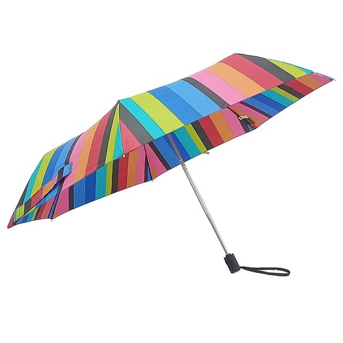 Sombrilla automática multicolor