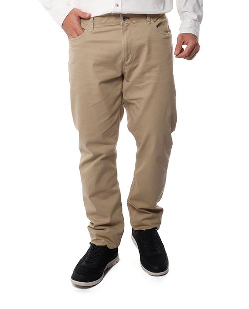 Izod Pantalón 5 pocket khaki para hombre