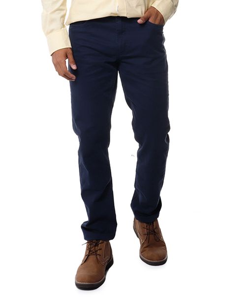 Izod Pantalón 5 pocket navy para hombre