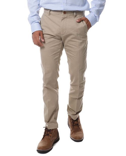 Izod Pantalón casual khaki para hombre