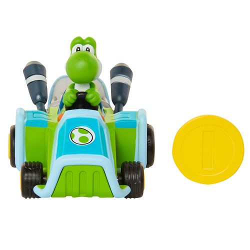 Super mario coche con moneda