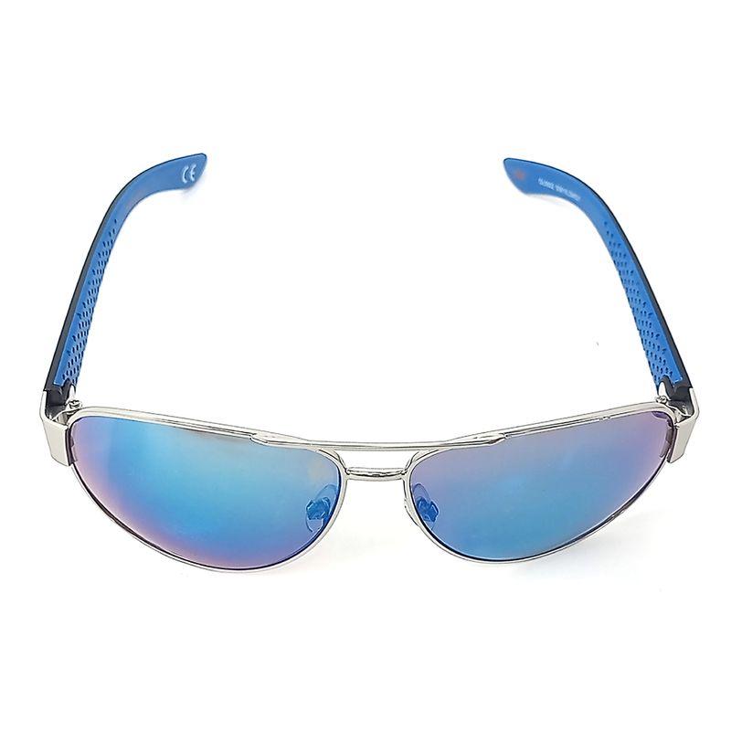 Lente de sol Dockers acetato color azul para hombre