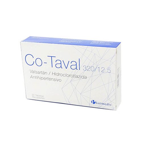 Co-Taval 320mg/12.5mg 30 Tabletas