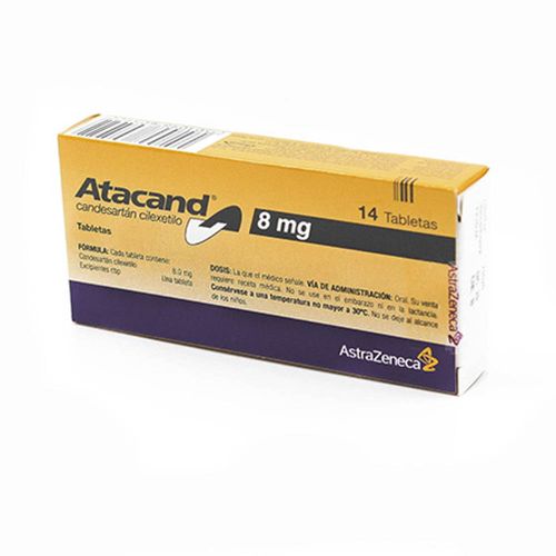 Atacand 8mg 14 tabletas