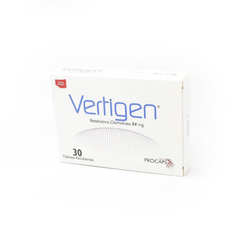 Vertigen 24mg 30 Tabletas - Siman El Salvador