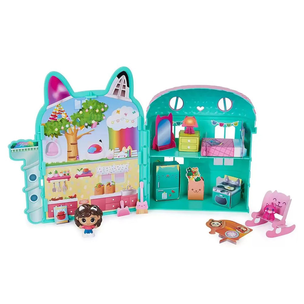 Gabbys dollhouse set mini conjunto de juego