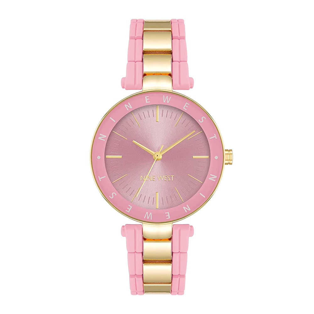 Reloj Nine West análogo metálico combinado para dama - Siman El Salvador
